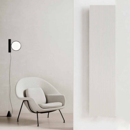 Vertical Design Electric Wall Radiator in Steel 900 W - 1000 Queues Viadurini