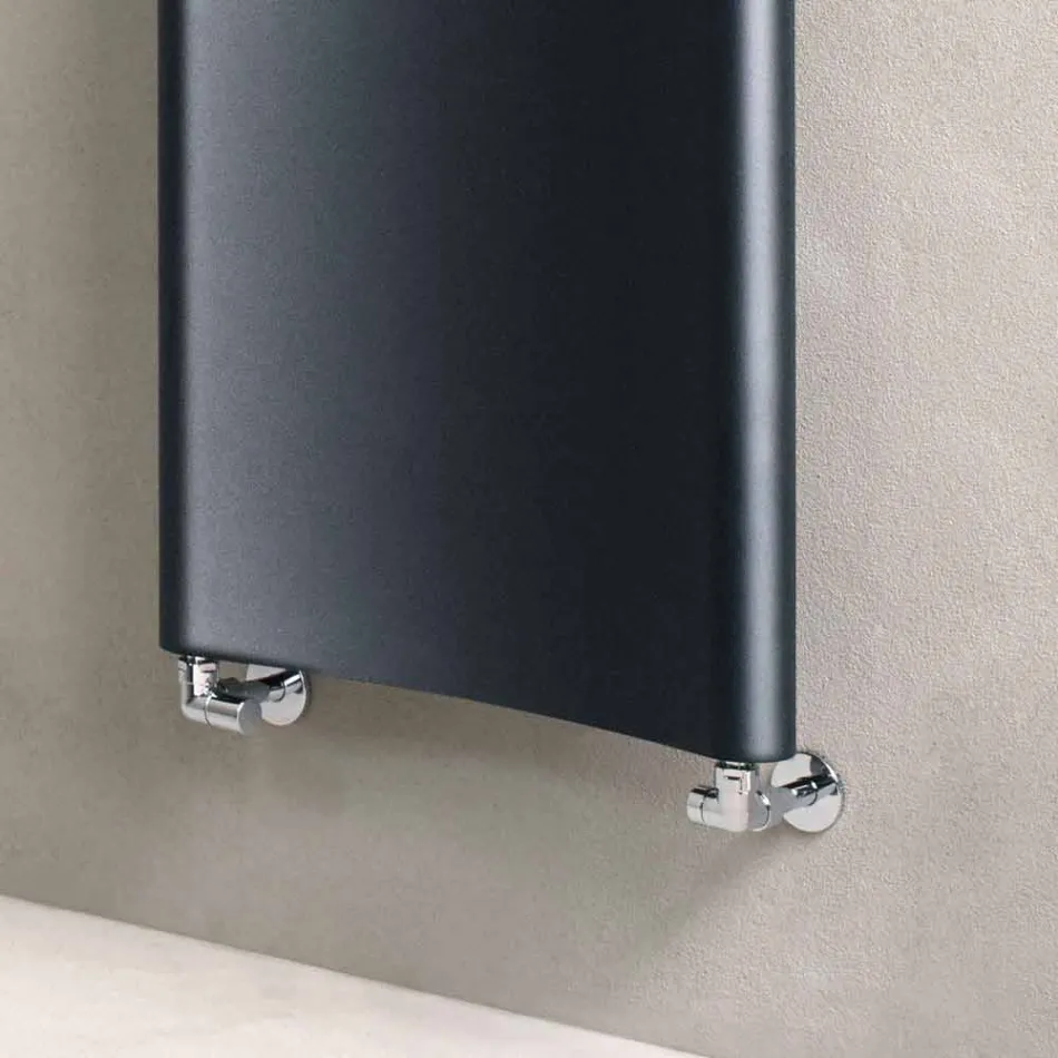Vertical Hydraulic Design Radiator in Aluminium up to 1061 Watt - Bent Viadurini