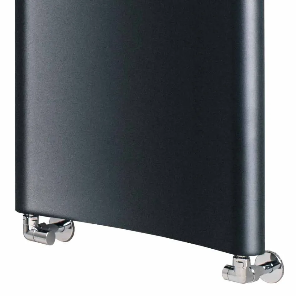 Vertical Hydraulic Design Radiator in Aluminium up to 1061 Watt - Bent Viadurini