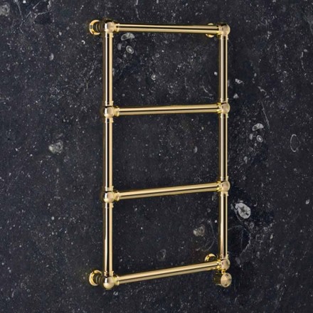 Electric Modular Radiator in Chrome or Gold Brass at 200 W - Caesar Viadurini