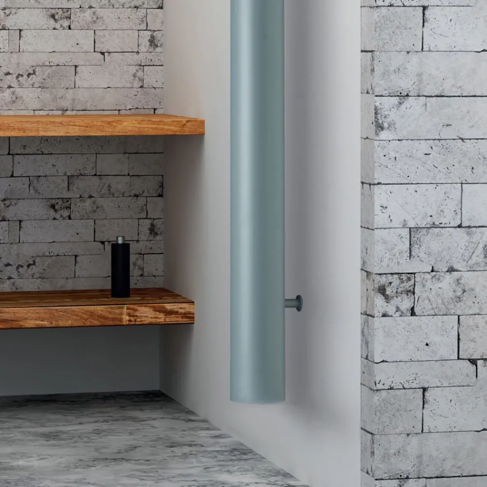 Electric radiator made of an aluminium tube Made in Italy - Pandoro Viadurini