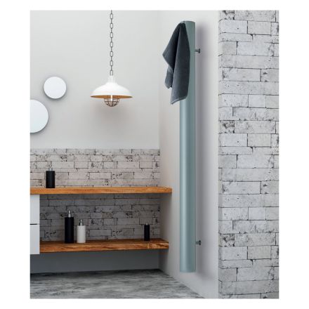 Electric radiator made of an aluminium tube Made in Italy - Pandoro Viadurini