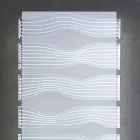 Design Electric Radiator for Lounge or Bathroom with 1000 W Led - Shine Viadurini