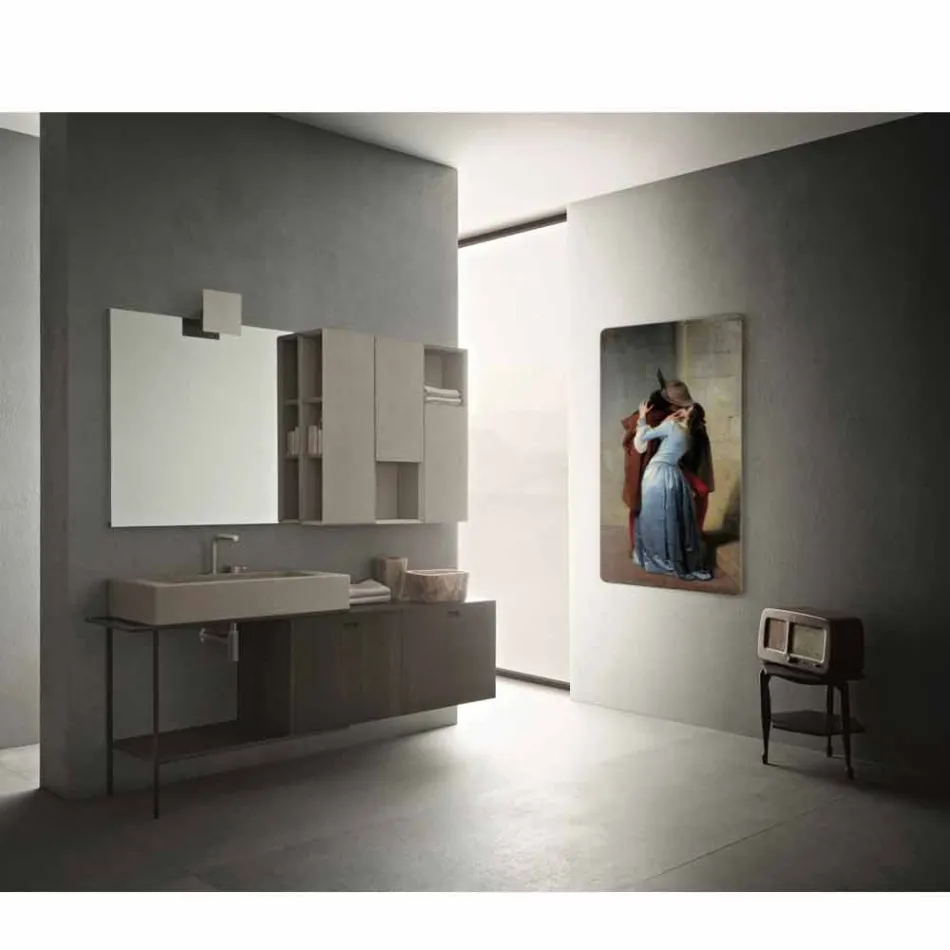 Modern customizable electric design thermic with Jonny photo Viadurini