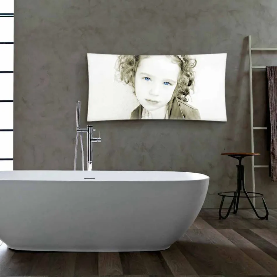 Design electric thermal design with Barry tempered glass photo Viadurini