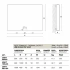 Electric design thermal design, steel cover, Scirocco H Light Viadurini