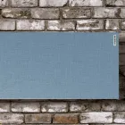 Electric radiator up to 1400W in Italian marble powder - Texturee Viadurini