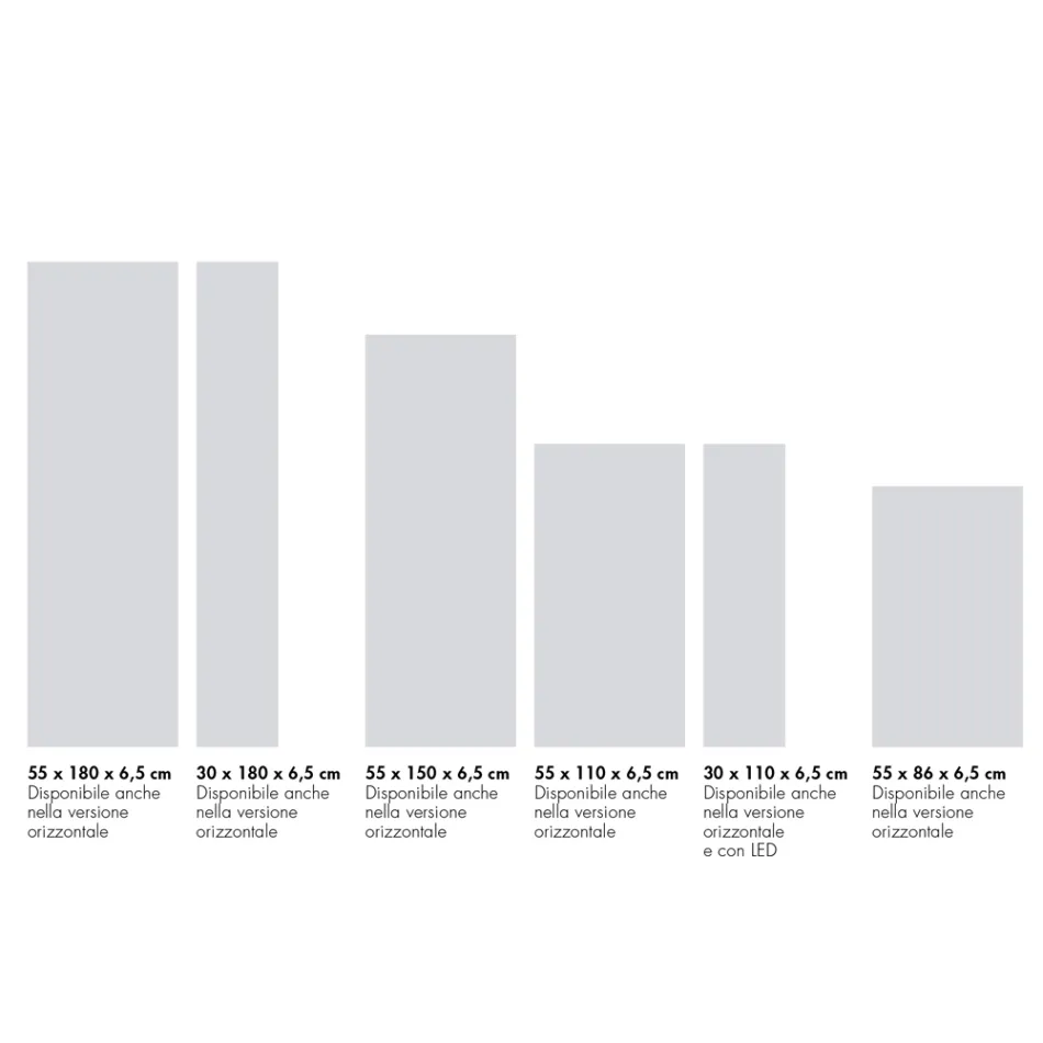 Electric radiator up to 1400W in Italian marble powder - Texturee Viadurini