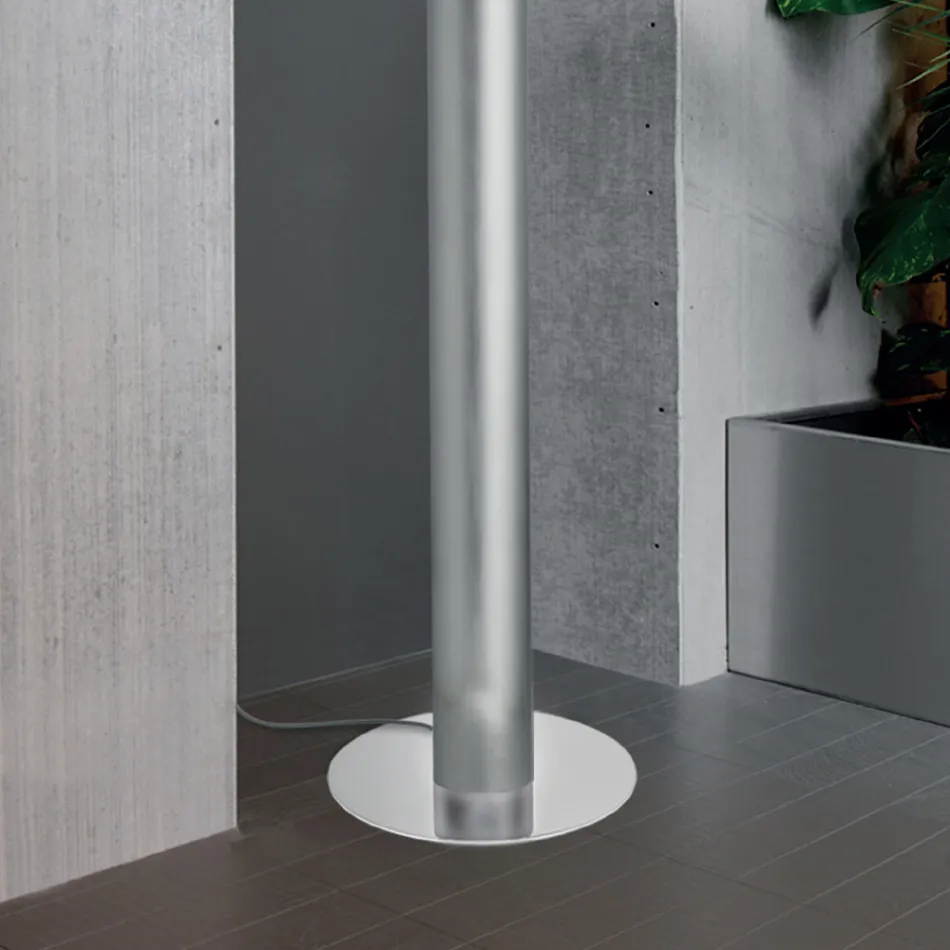 Free-Standing Electric Radiator in Aluminium Made in Italy - Biscotti Viadurini