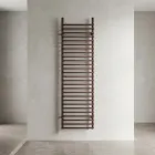 Electric Radiator in Carbon Steel, Brown and Copper, Made in Italy - Ignis Viadurini