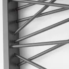 Steel electric heating, metropolitan style Mikado Scirocco H Viadurini