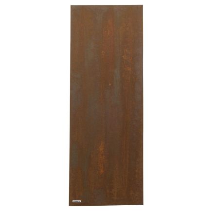 Electric radiator in Italian marble powder with Corten effect - Queues Viadurini
