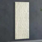 Electric radiator in Italian marble powder up to 1400 Watt - Terraa Viadurini