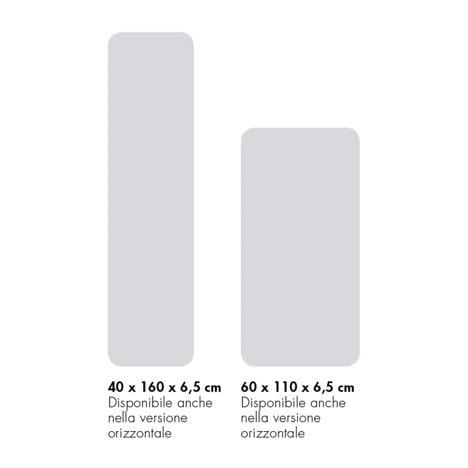 Electric radiator in Italian marble powder up to 1000 Watt - Stilee Viadurini