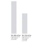 Electric Radiator in Italian Marble Powder Yield 350 Watt - Naturae Viadurini