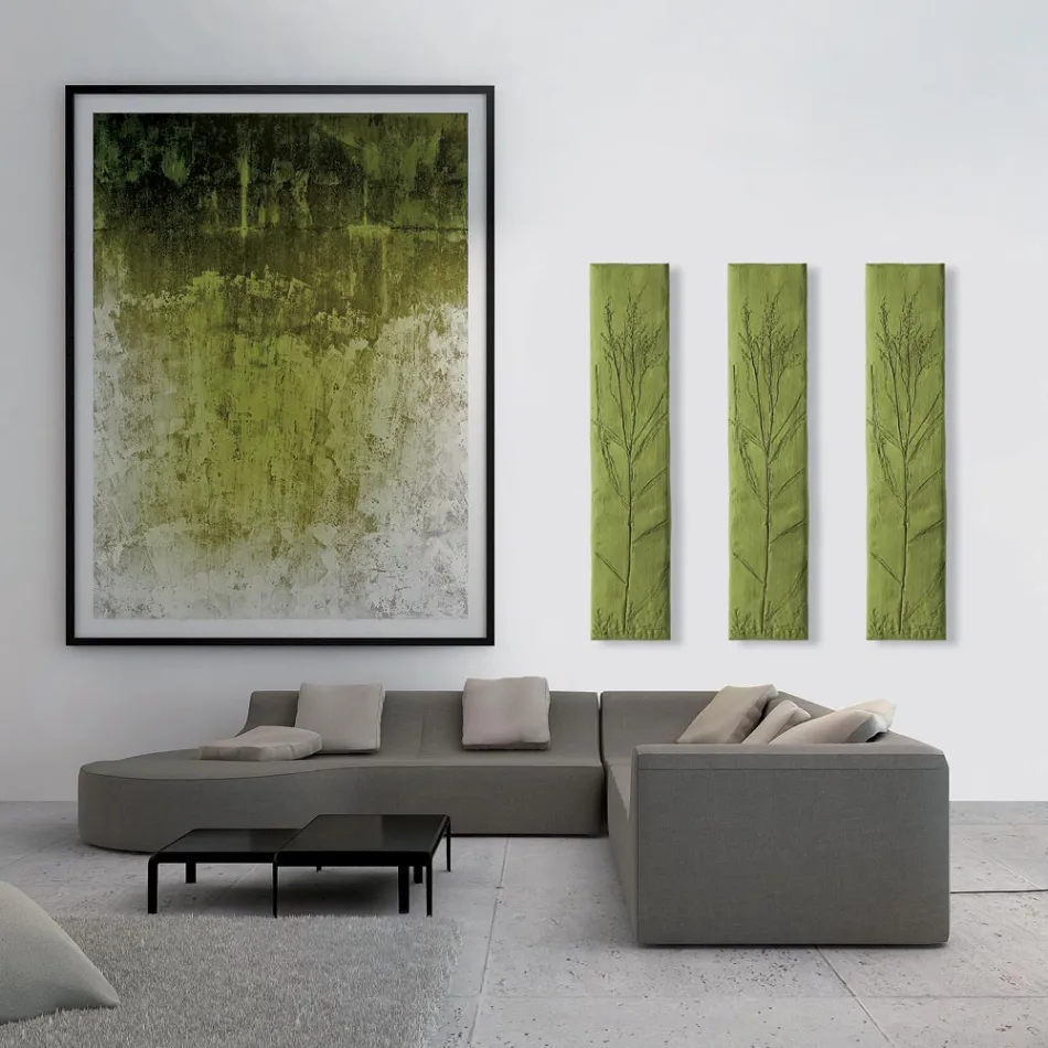 Electric Radiator in Italian Marble Powder Yield 350 Watt - Naturae Viadurini