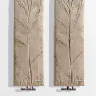 Electric Radiator in Italian Marble Powder Yield 350 Watt - Naturae Viadurini