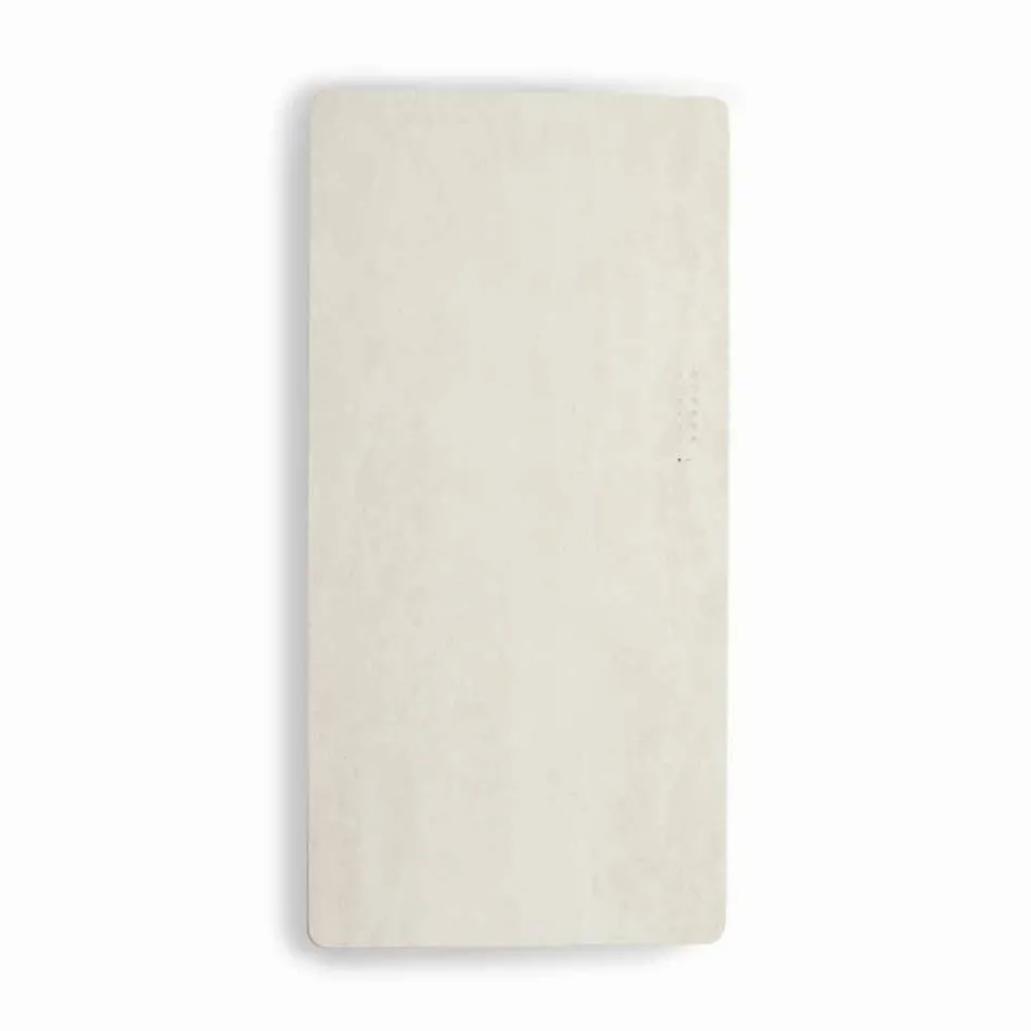 Electric tempered glass radiator with Jonny stone finish Viadurini