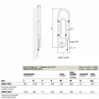 Modern design electric radiator Graffe made in Italy by Scirocco H Viadurini