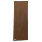 Hybrid radiator with Corten finish in Italian marble powder - Queues Viadurini