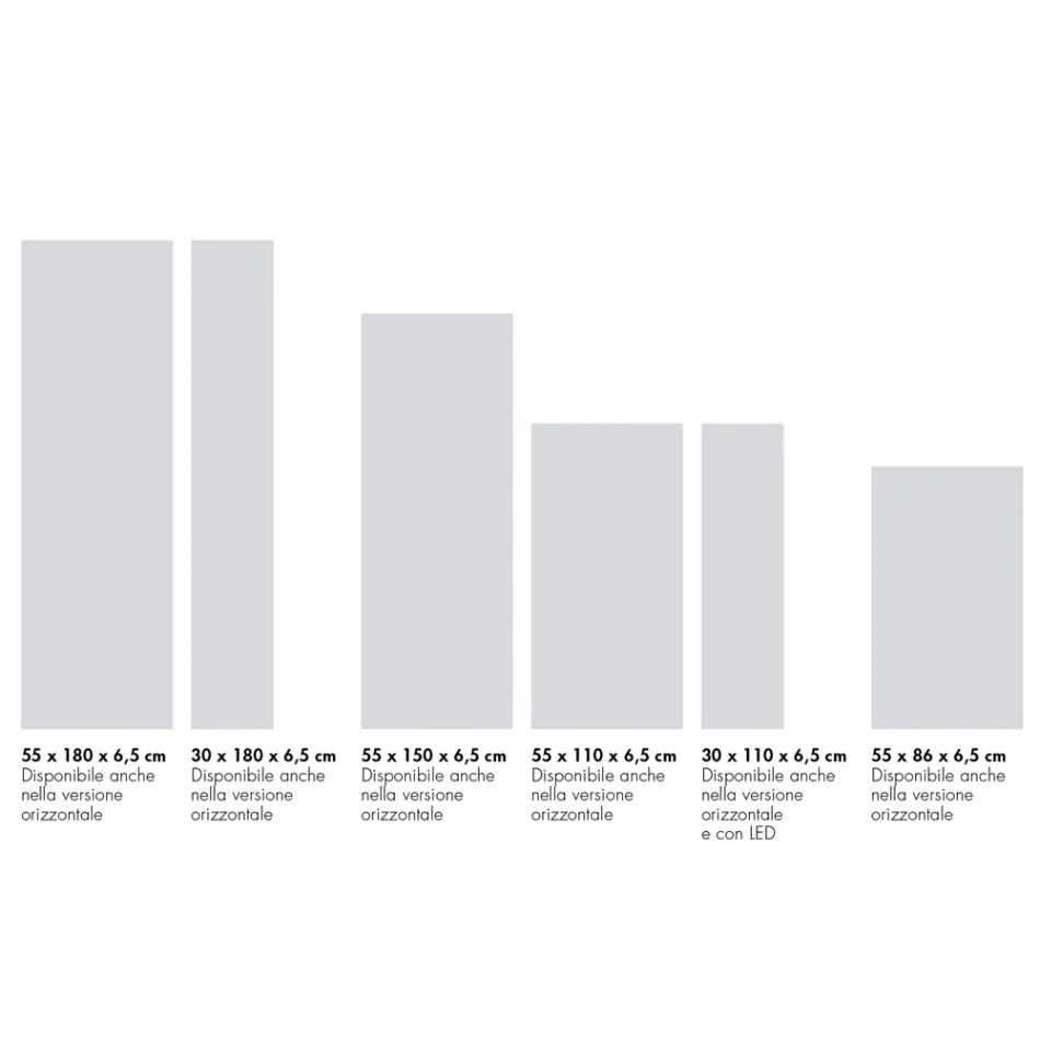 Hybrid radiator up to 1400 Watt in Italian marble powder - Terraa Viadurini