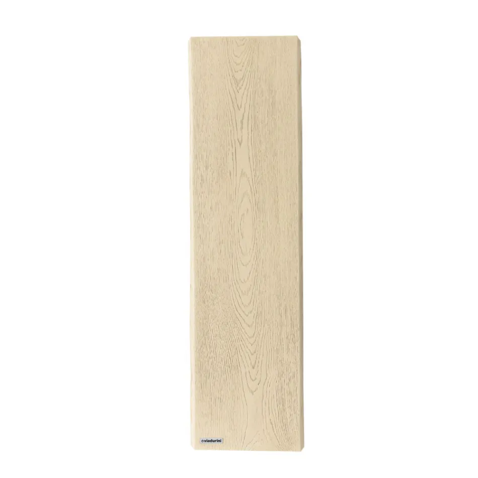 Hybrid radiator in Italian marble powder with wood effect - Wood50 Viadurini