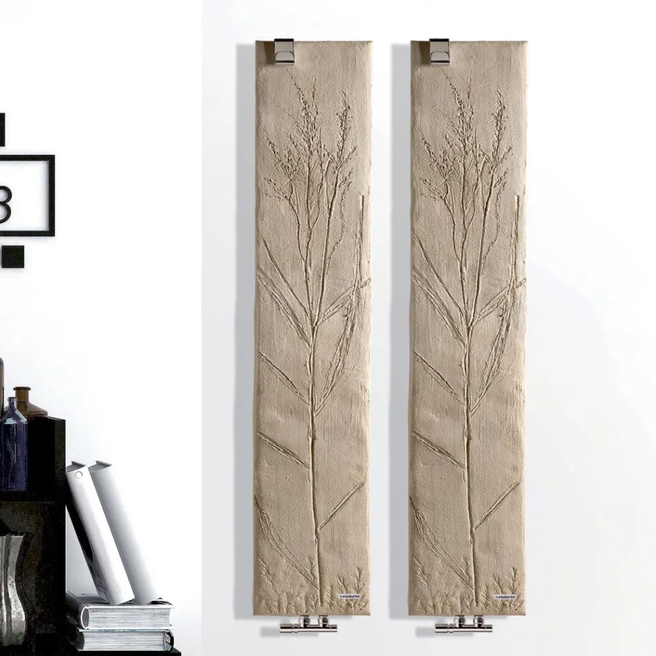 Hybrid radiator in Italian marble powder up to 500 Watt - Naturae Viadurini