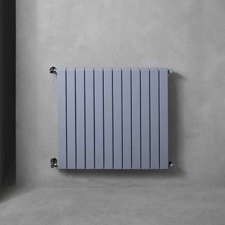 Hydraulic Wall Radiator Design Low Modern Vertical 1824 W - Picchio Viadurini