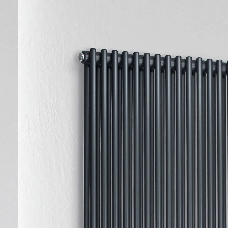 Hydraulic radiator with Double Series of Vertical Elements Made in Italy - Pasticcio Viadurini