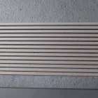 Hydraulic Radiator with Single Square Section Elements Made in Italy - Nougat Viadurini