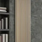 Hydraulic Radiator with Triple Section of Vertical Elements - Cantucci Viadurini