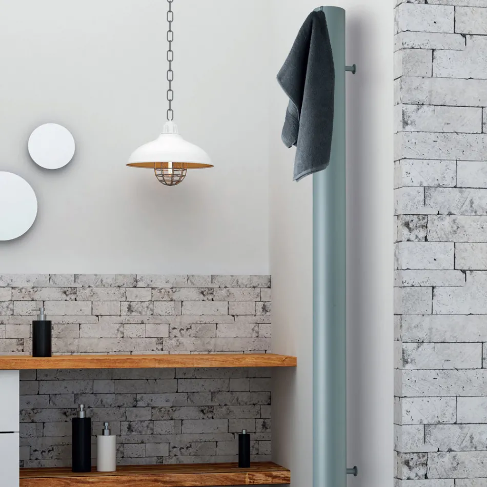 Plumbing Radiator Consisting of an Aluminium Pipe Made in Italy - Pandoro Viadurini