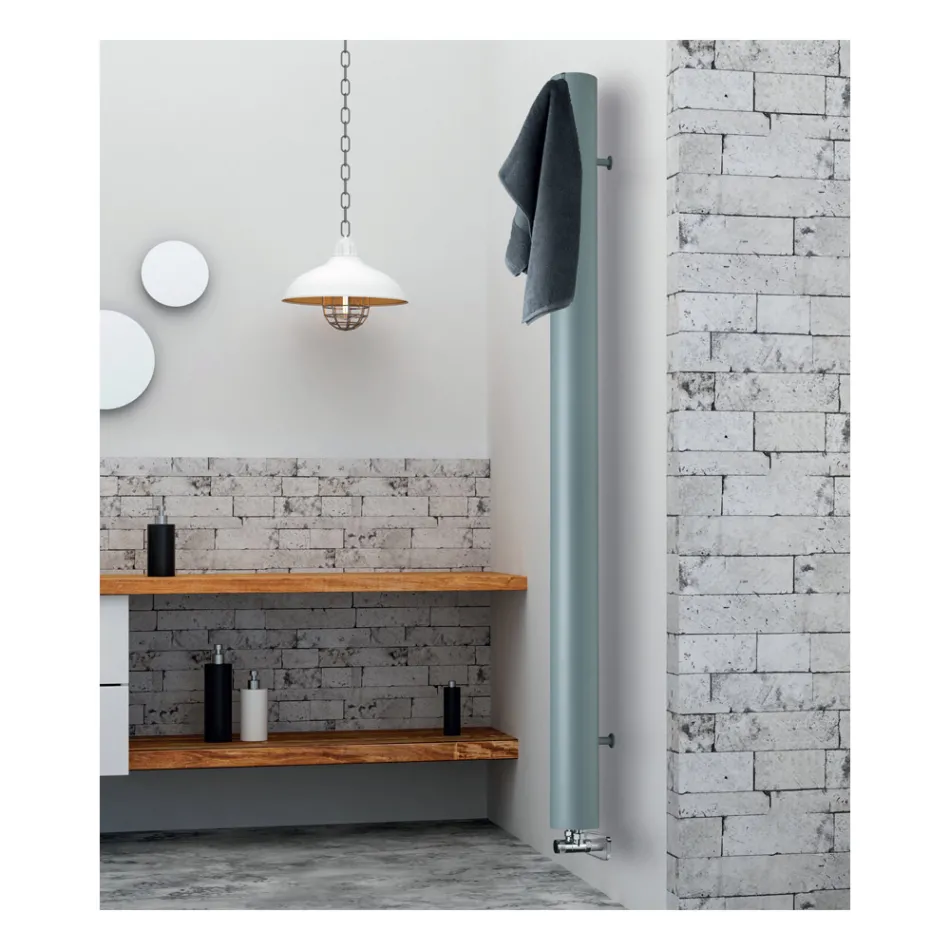 Plumbing Radiator Consisting of an Aluminium Pipe Made in Italy - Pandoro Viadurini