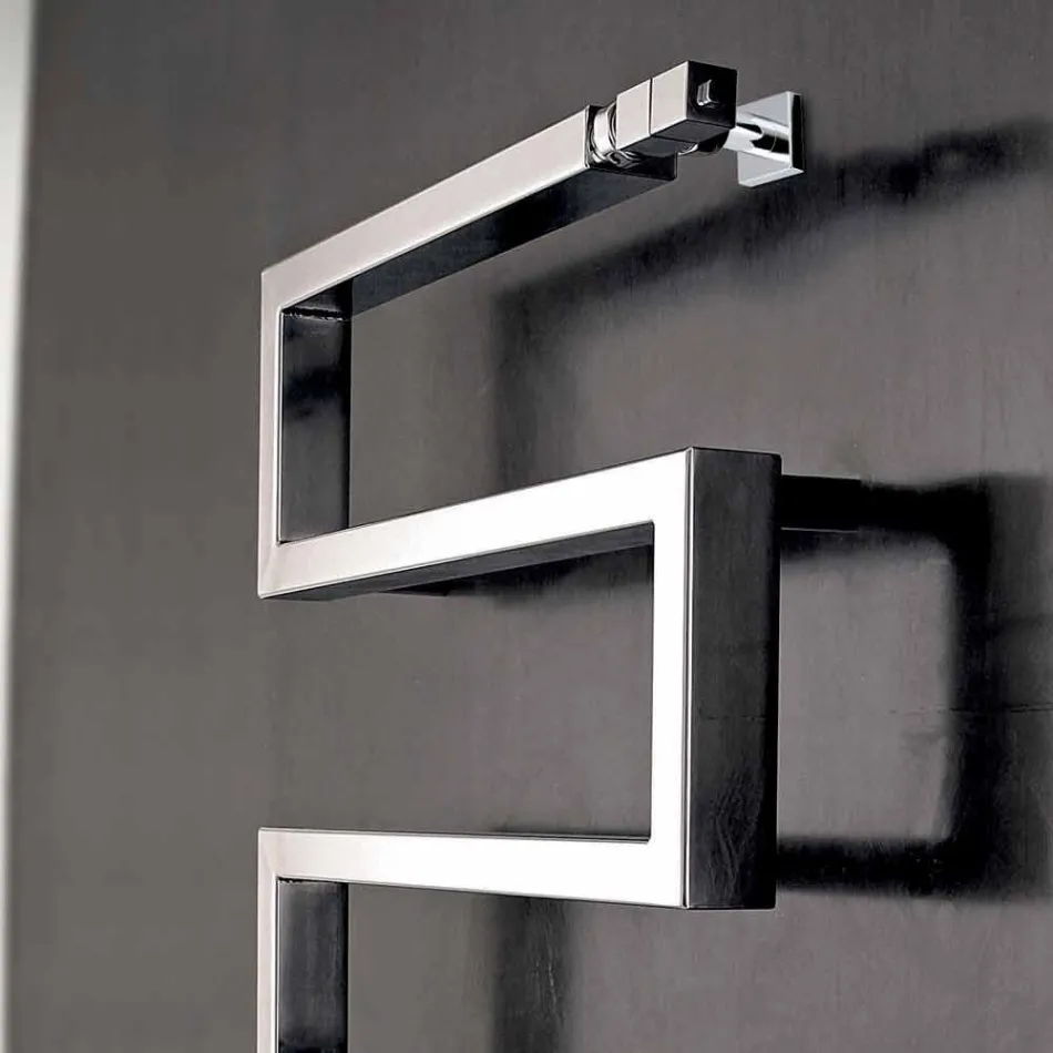 Chromed hydraulic bonnet Snake by Scirocco H, modern design Viadurini