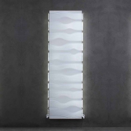 Design Hydraulic Radiator for Lounge or Bathroom with Led 839 W - Shine Viadurini