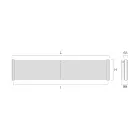 Hydraulic Radiator in Steel with Double Section of Made in Italy Elements - Pod Viadurini