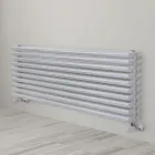 Hydraulic Radiator in Steel Pure White Finish Made in Italy - Biscuits Viadurini