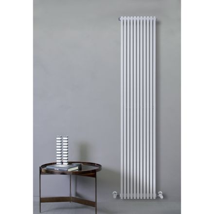 Hydraulic Radiator in Steel Traffic White Finish Made in Italy - Cup Viadurini