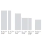 Modern Hydraulic Radiator in Italian Marble Powder - Texturee Viadurini