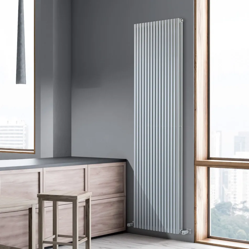 Hydraulic Radiator Made with Carbon Steel Structure - Gelato Viadurini