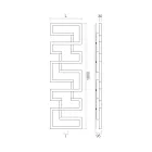 Hydraulic Radiator Made in Stainless Steel Made in Italy - Oven Viadurini