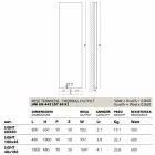 Vertical hydraulic bonnet, steel cover, Scirocco H Light Viadurini