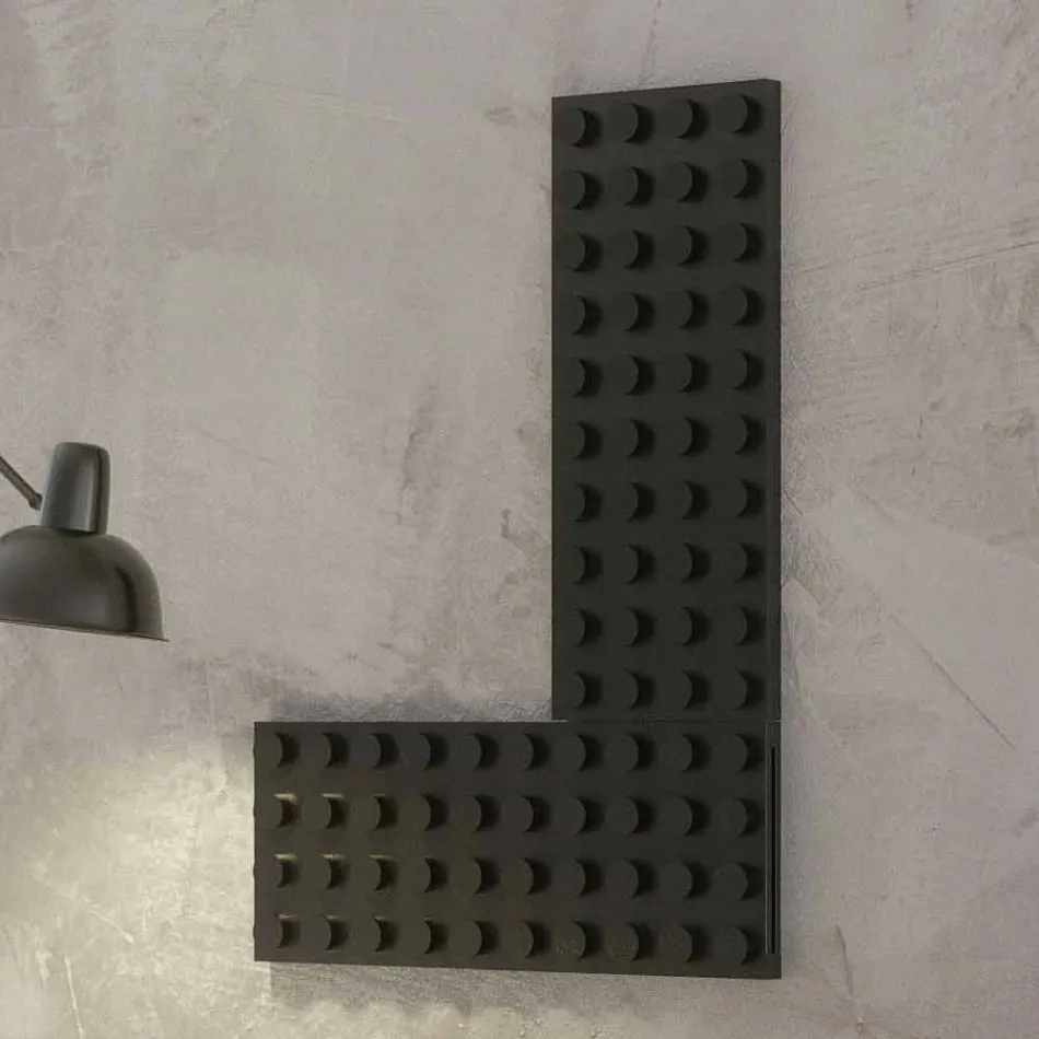 Modern Electric Colored Light Fixture, Brick by Scirocco H Viadurini