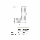 Design Hydraulic Lego Design Brick made in Italy by Scirocco H Viadurini