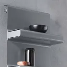 Radiator Towel Rack Vertical Design Hydraulic up to 719 watts - Rebel Viadurini