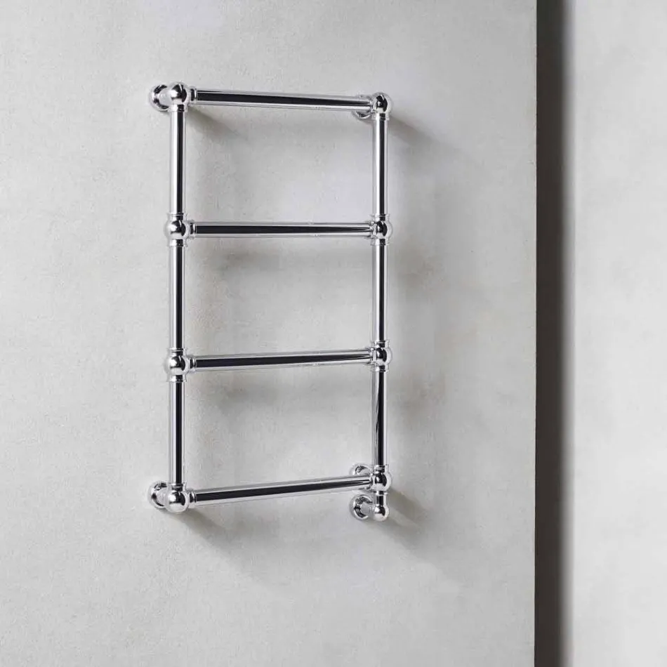 Radiator Electric Towel Warmer Chrome in Brass Design 200 W - Caesar Viadurini