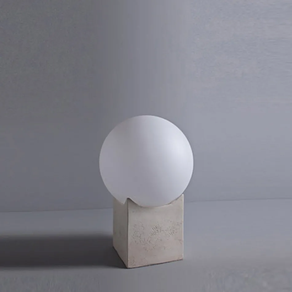 Toscot Atlante outdoor terracotta light pole made in Tuscany Viadurini