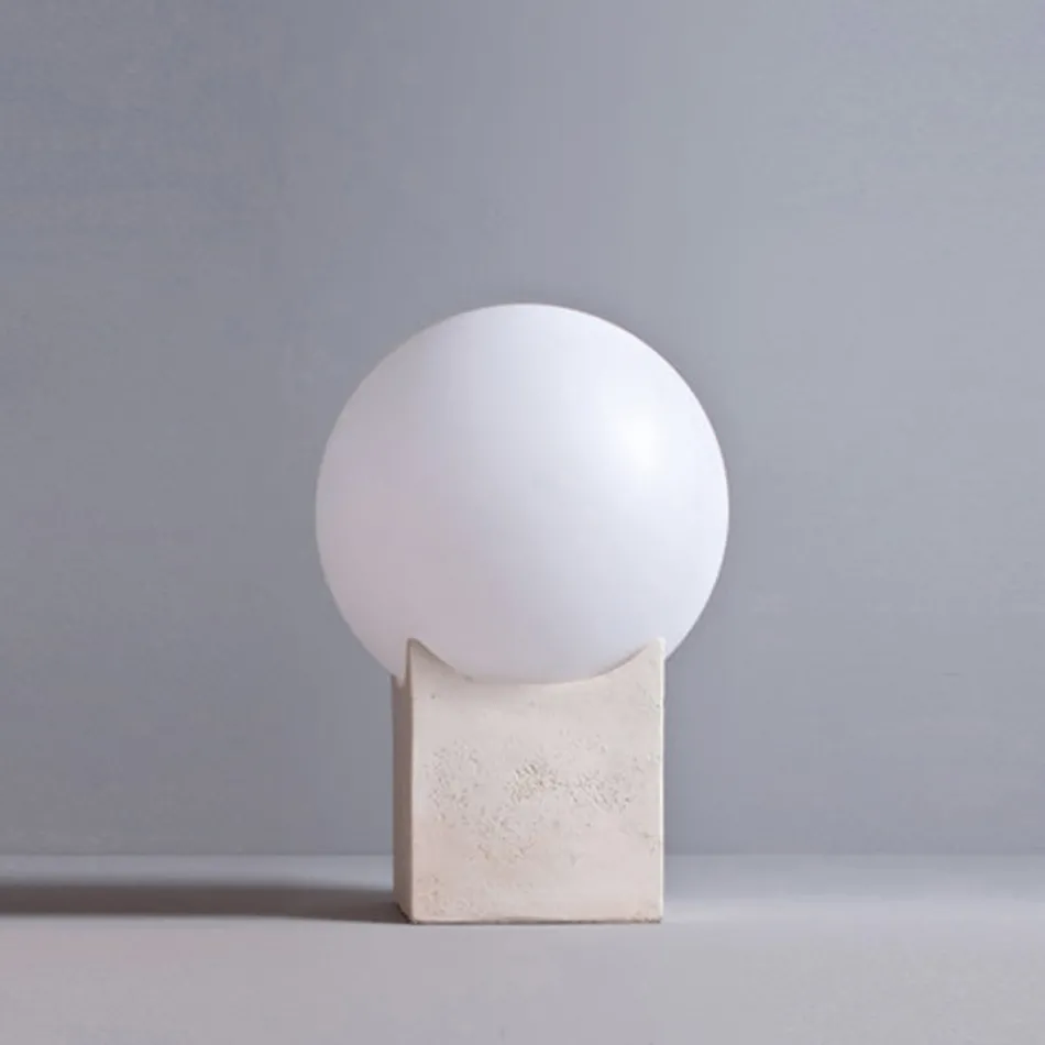 Toscot Atlante outdoor terracotta light pole made in Tuscany Viadurini