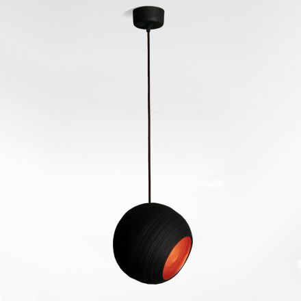 Toscot Newton contemporary style terracotta pendant lamp Viadurini