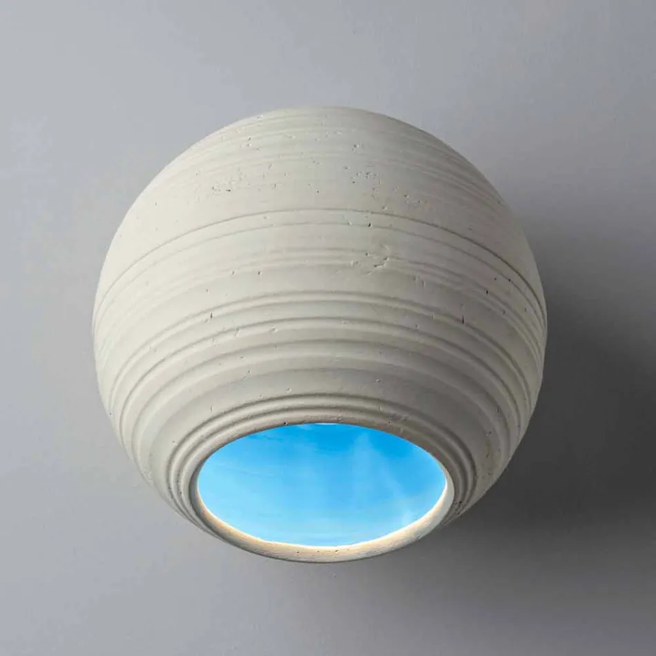 Toscot Newton ceiling lamp / oblique terracotta applique Viadurini